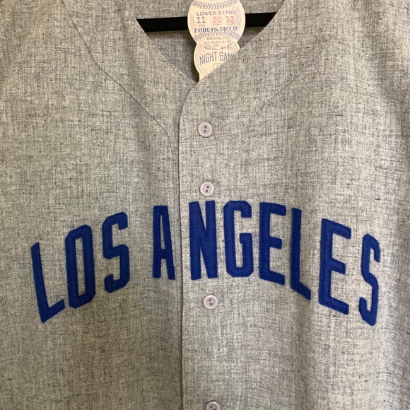 Ebbets Field Flannels Los Angeles Angels jersey- PCL (1949) - Picture 2 of 6
